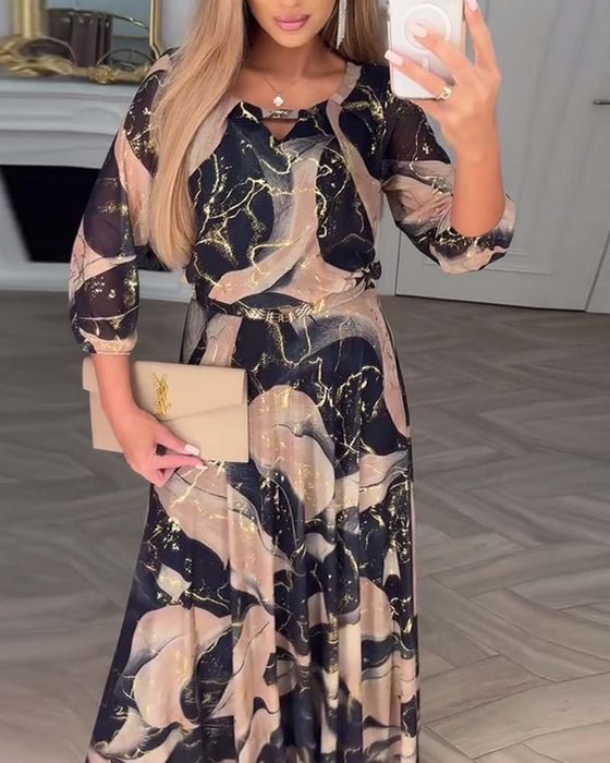 Magda | Elegant Chiffon Dress