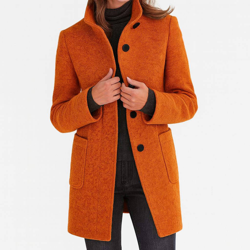Yvonne | The High-Collar Coat