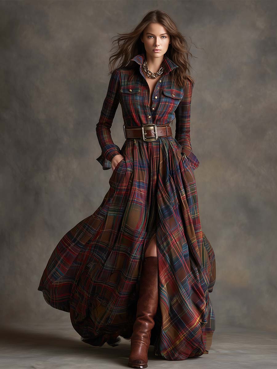 Keshia | Classic Elegant Shirt Dress