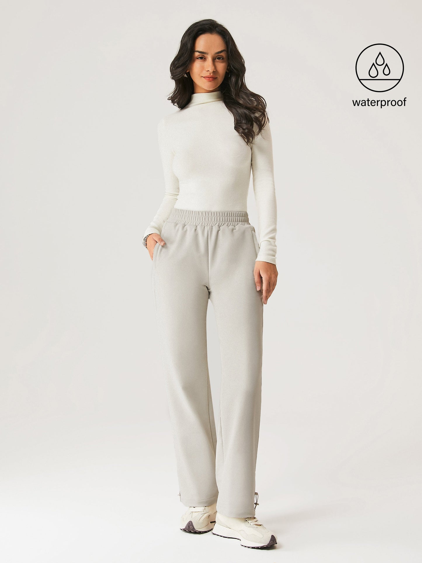 Jero™ | Water-Proof Fleece-Lined Elastic Waist Pant