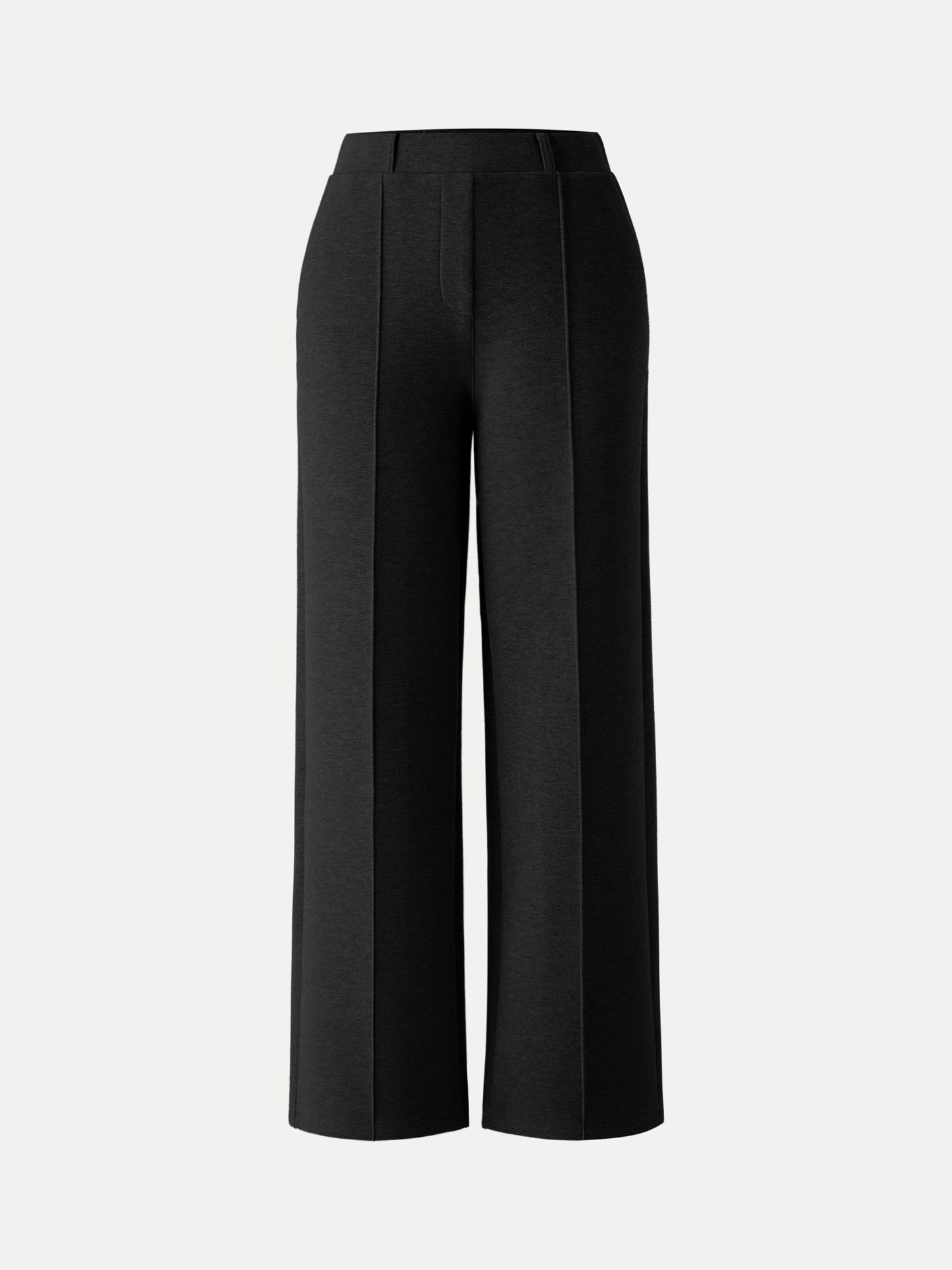 Jero™ | High Waisted Straight Leg Pull On Pant