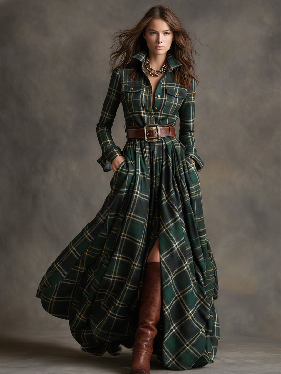Keshia | Classic Elegant Shirt Dress