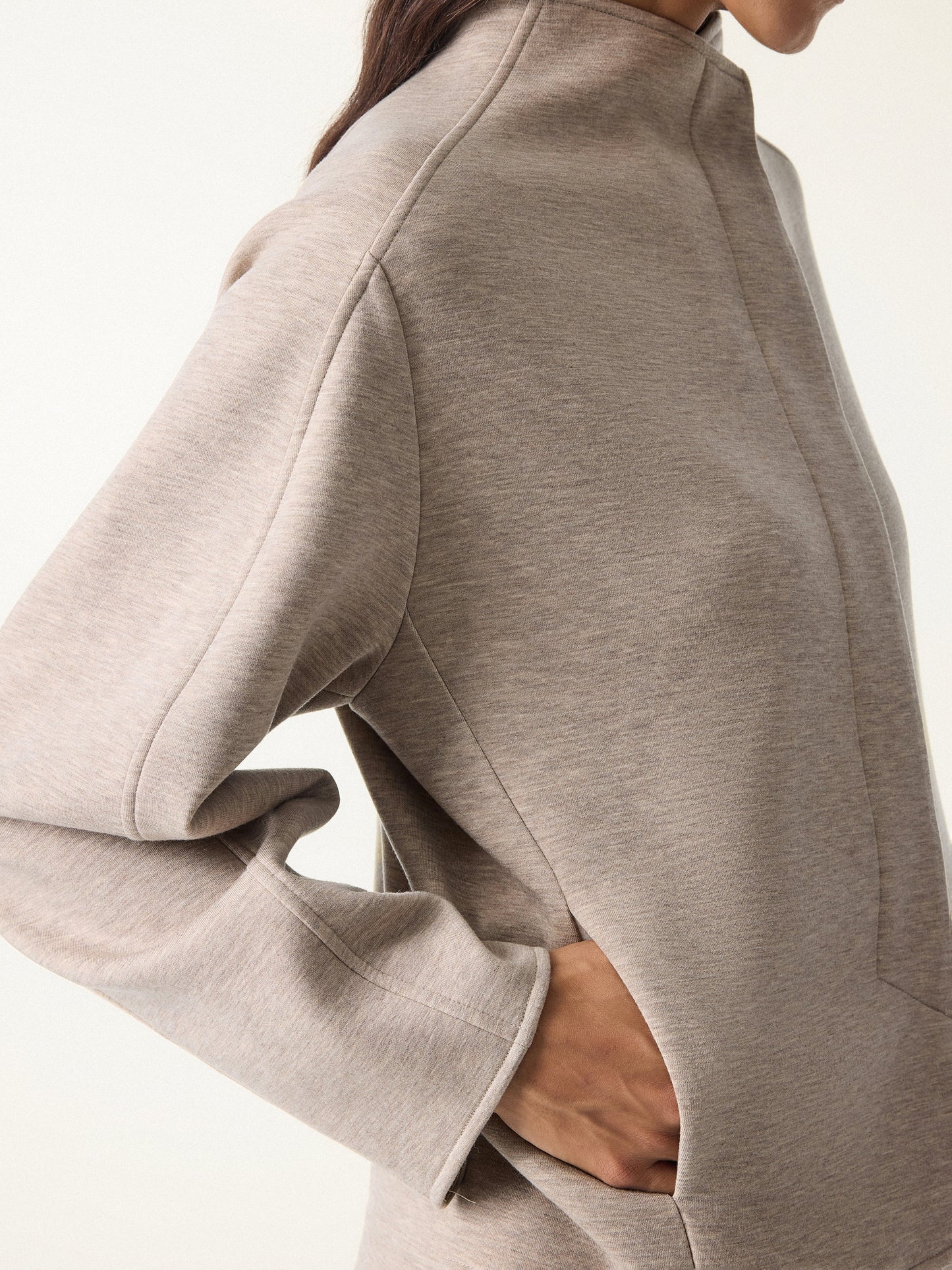 Jero ™ | 2Pcs Set  Cropped Jacket & A-Line Pull on Skorts with Pockets