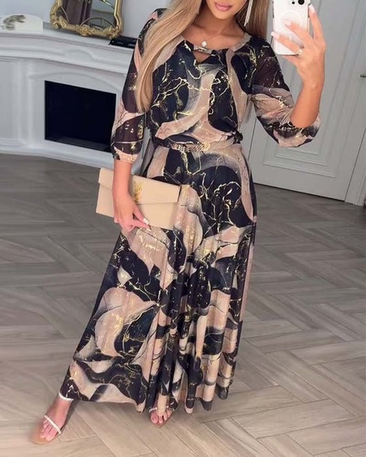 Magda | Elegant Chiffon Dress