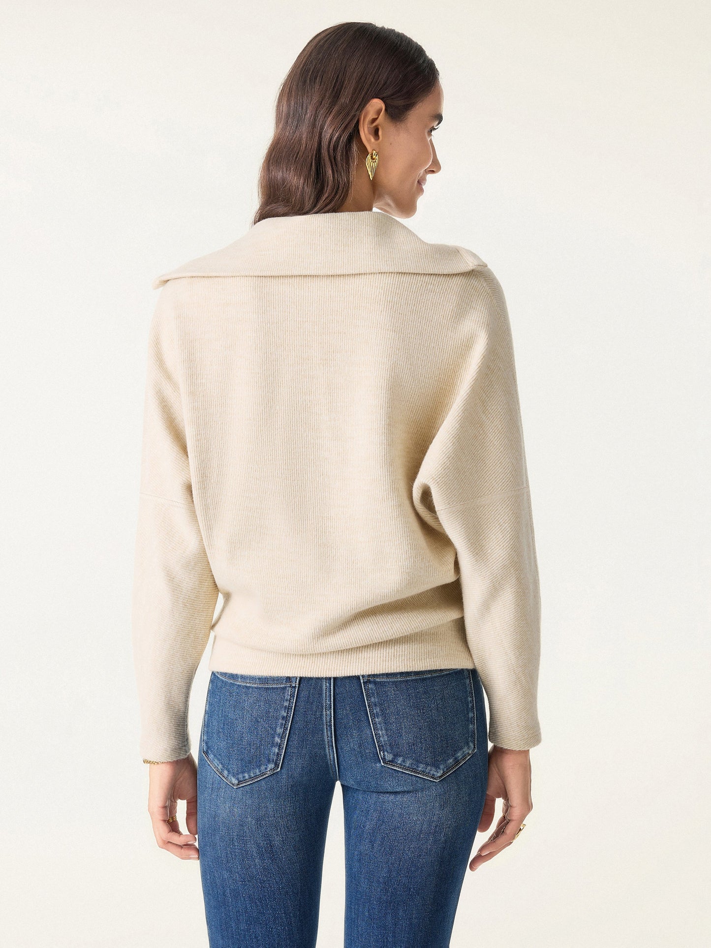 Jero™ | V-Neck Batwing Sleeve Pullover