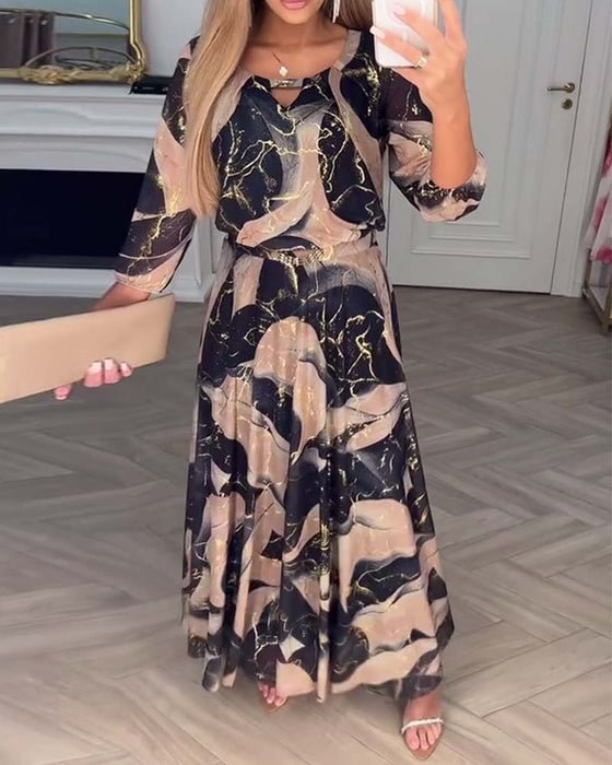 Magda | Elegant Chiffon Dress