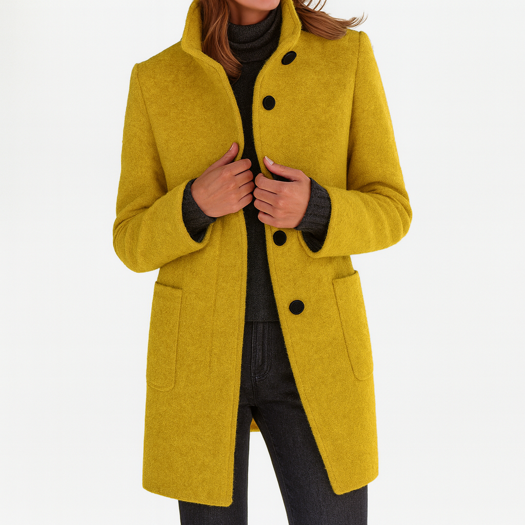 Yvonne | The High-Collar Coat