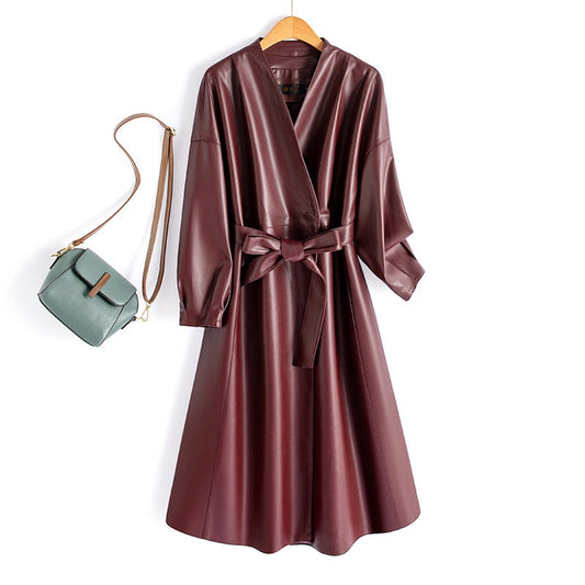 Rayanna Leather Blazer Dress