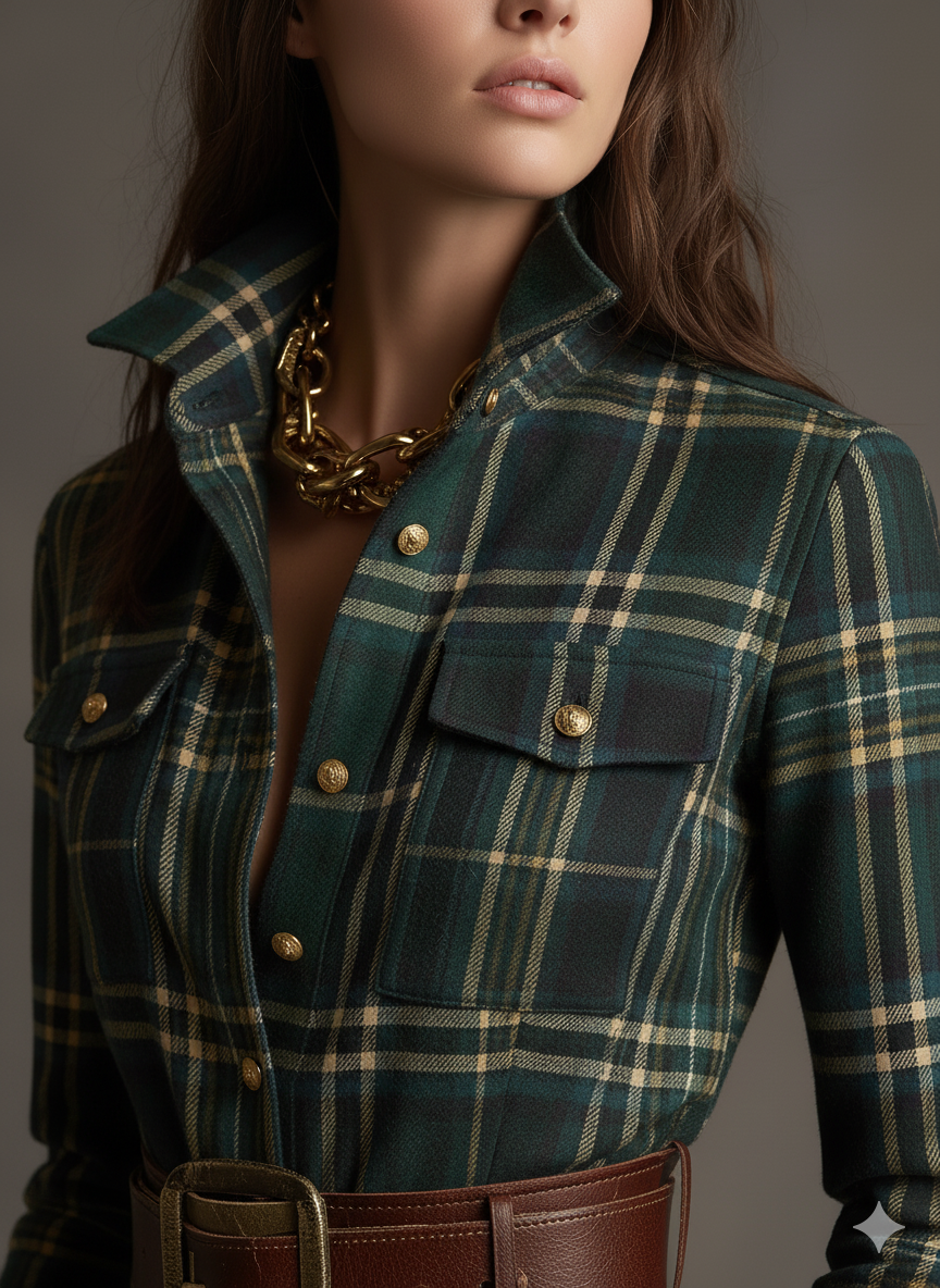 Keshia | Classic Elegant Shirt Dress