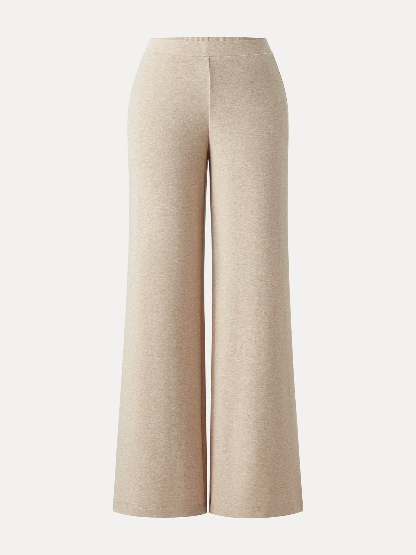 Jero™ | Wool Wide Leg Pull-on Pants with Pockets