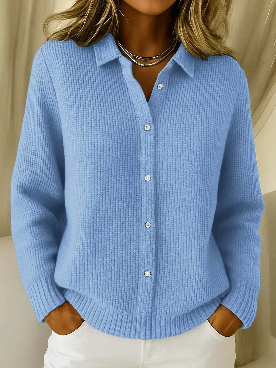 Nina | Knitted Collar Sweater