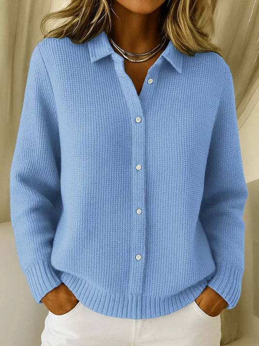 Nina | Knitted Collar Sweater